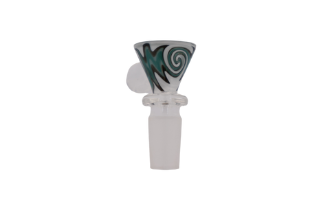 Worked Wig Wag Bowl With Ball Handle - 14mm