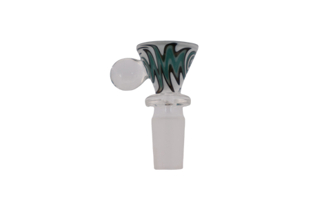 Worked Wig Wag Bowl With Ball Handle - 14mm
