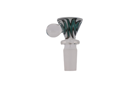 Worked Wig Wag Bowl With Ball Handle - 14mm
