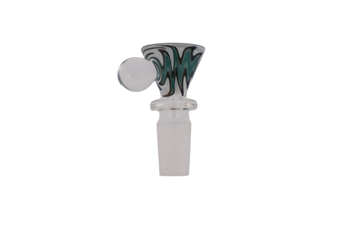 Worked Wig Wag Bowl With Ball Handle - 14mm