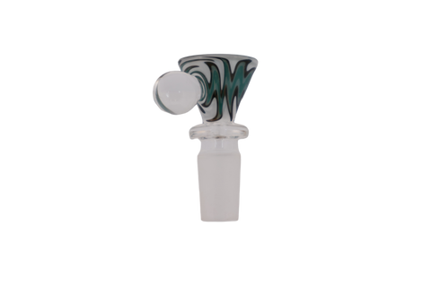 Worked Wig Wag Bowl With Ball Handle - 14mm