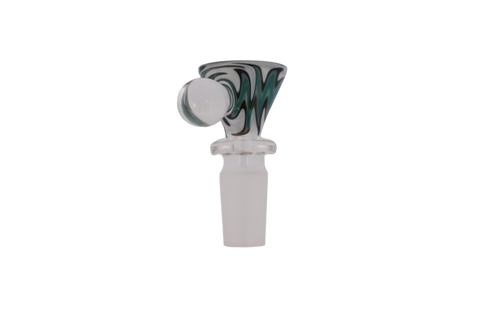 Worked Wig Wag Bowl With Ball Handle - 14mm
