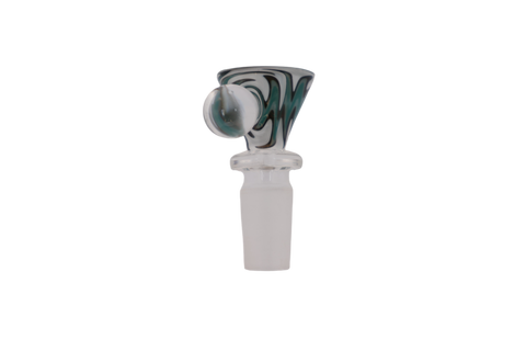 Worked Wig Wag Bowl With Ball Handle - 14mm