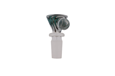 Worked Wig Wag Bowl With Ball Handle - 14mm