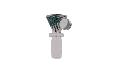 Worked Wig Wag Bowl With Ball Handle - 14mm