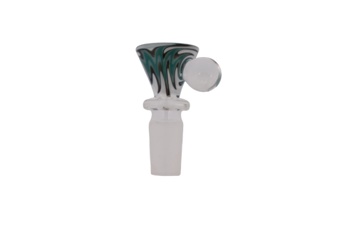 Worked Wig Wag Bowl With Ball Handle - 14mm