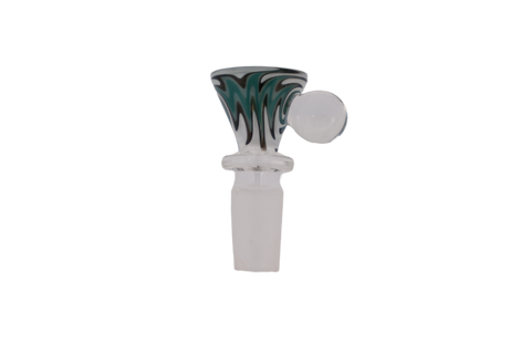Worked Wig Wag Bowl With Ball Handle - 14mm