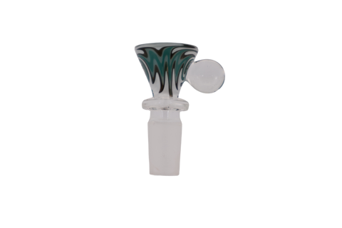Worked Wig Wag Bowl With Ball Handle - 14mm
