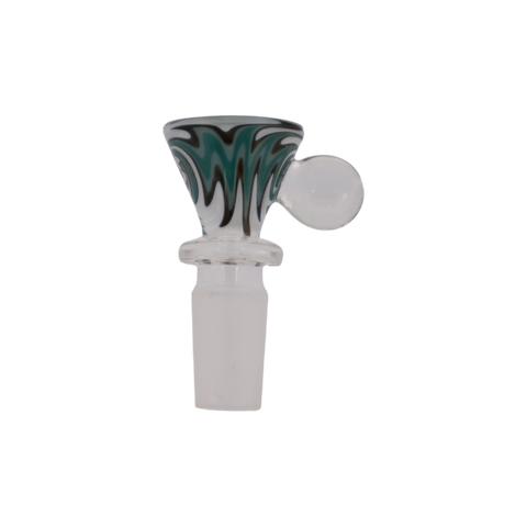 Worked Wig Wag Bowl With Ball Handle - 14mm
