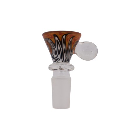 Worked Wig Wag Bowl With Ball Handle - 14mm