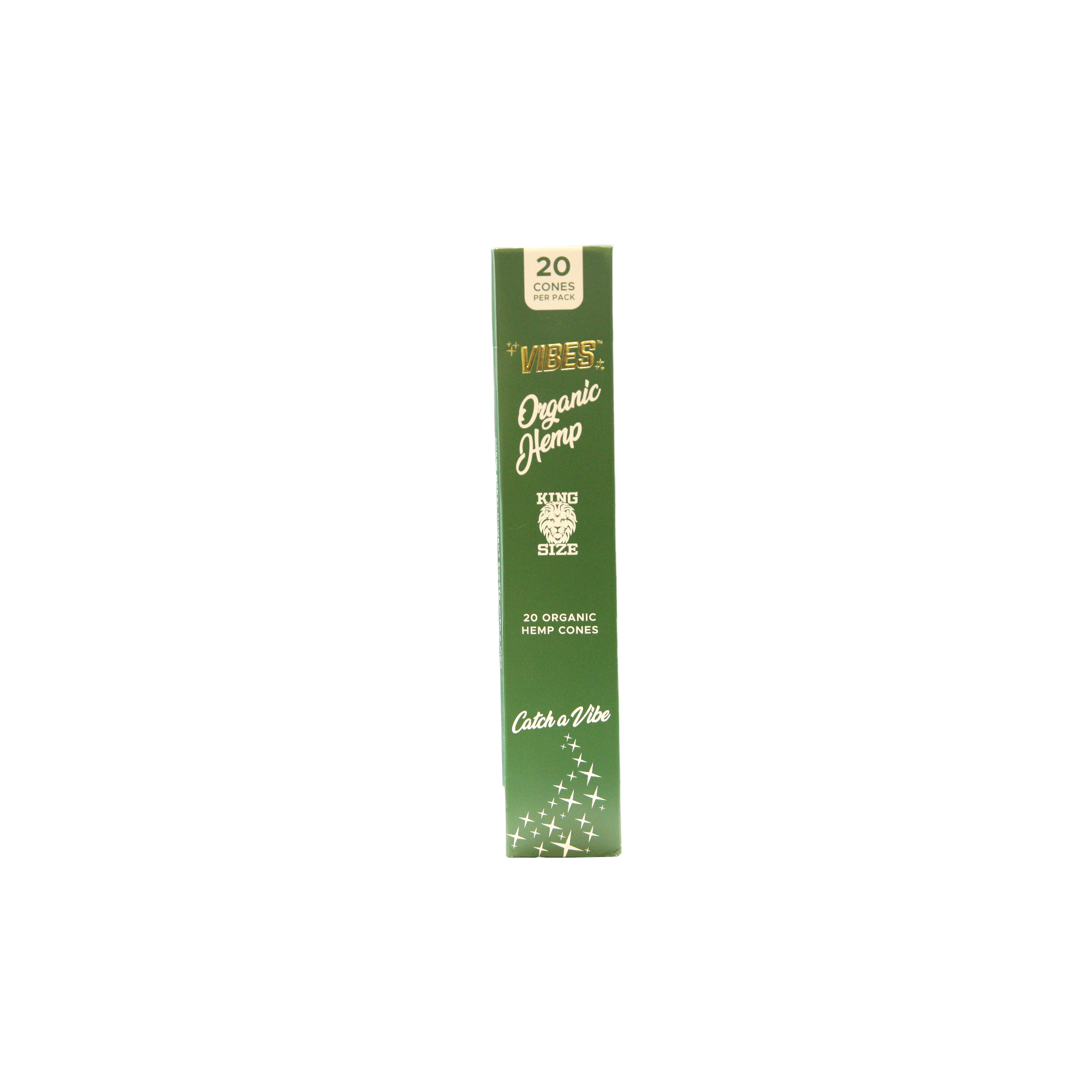 Vibes Organic Hemp Cones - King Size / 20 Pack