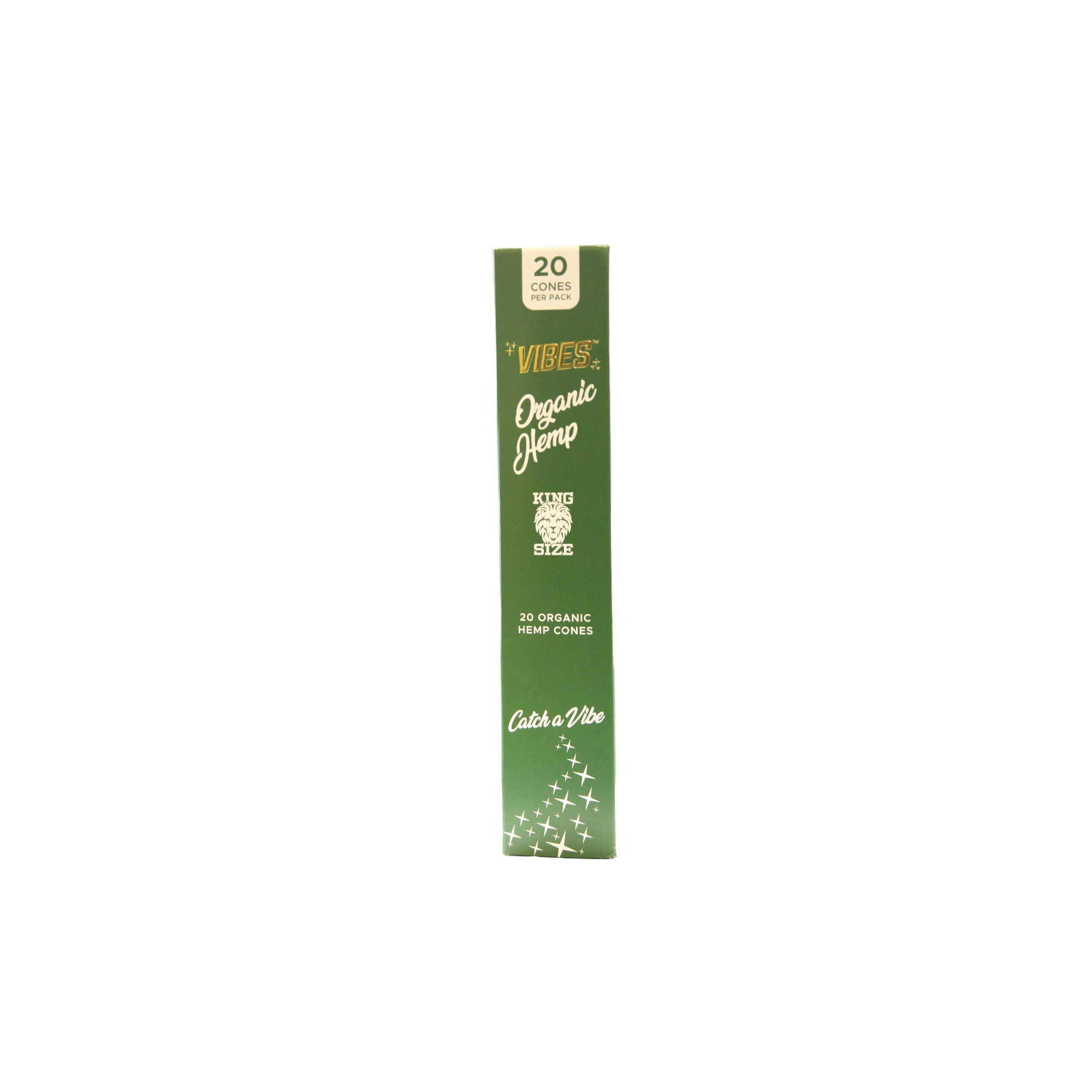 Vibes Organic Hemp Cones - King Size / 20 Pack