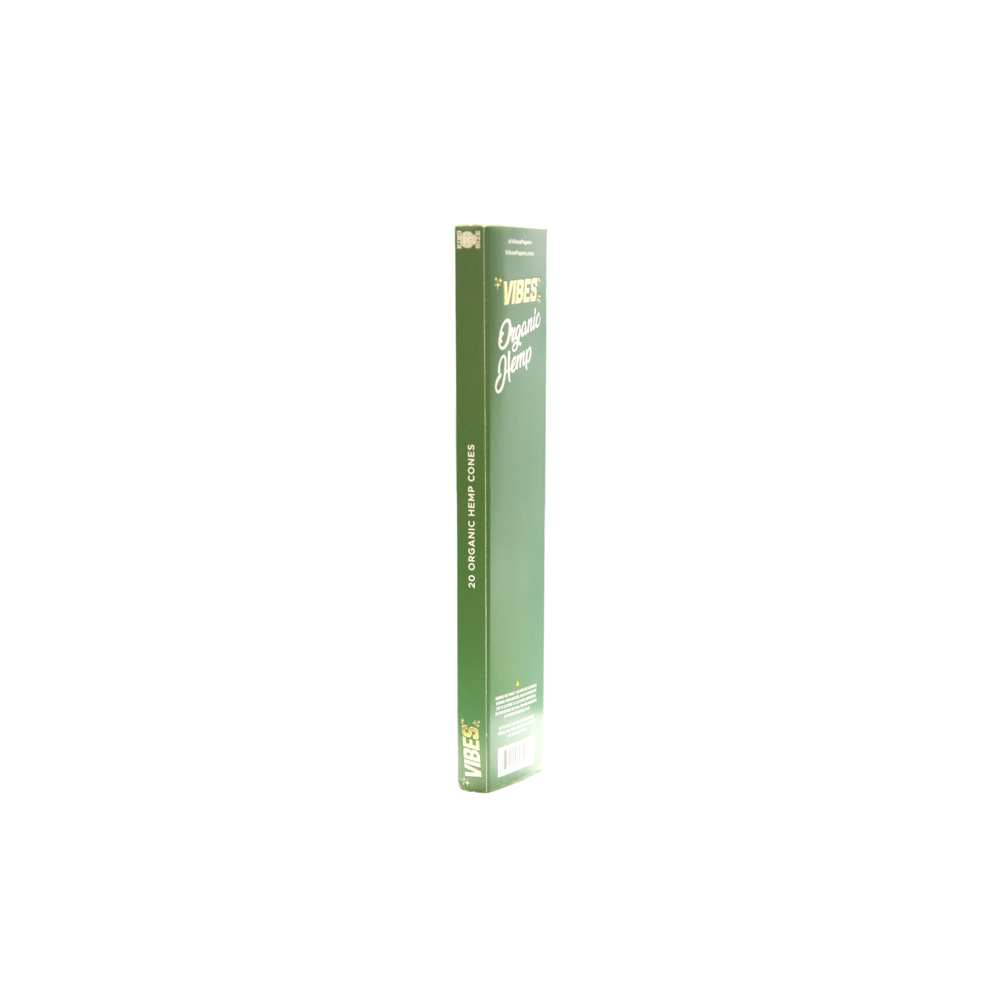Vibes Organic Hemp Cones - King Size / 20 Pack
