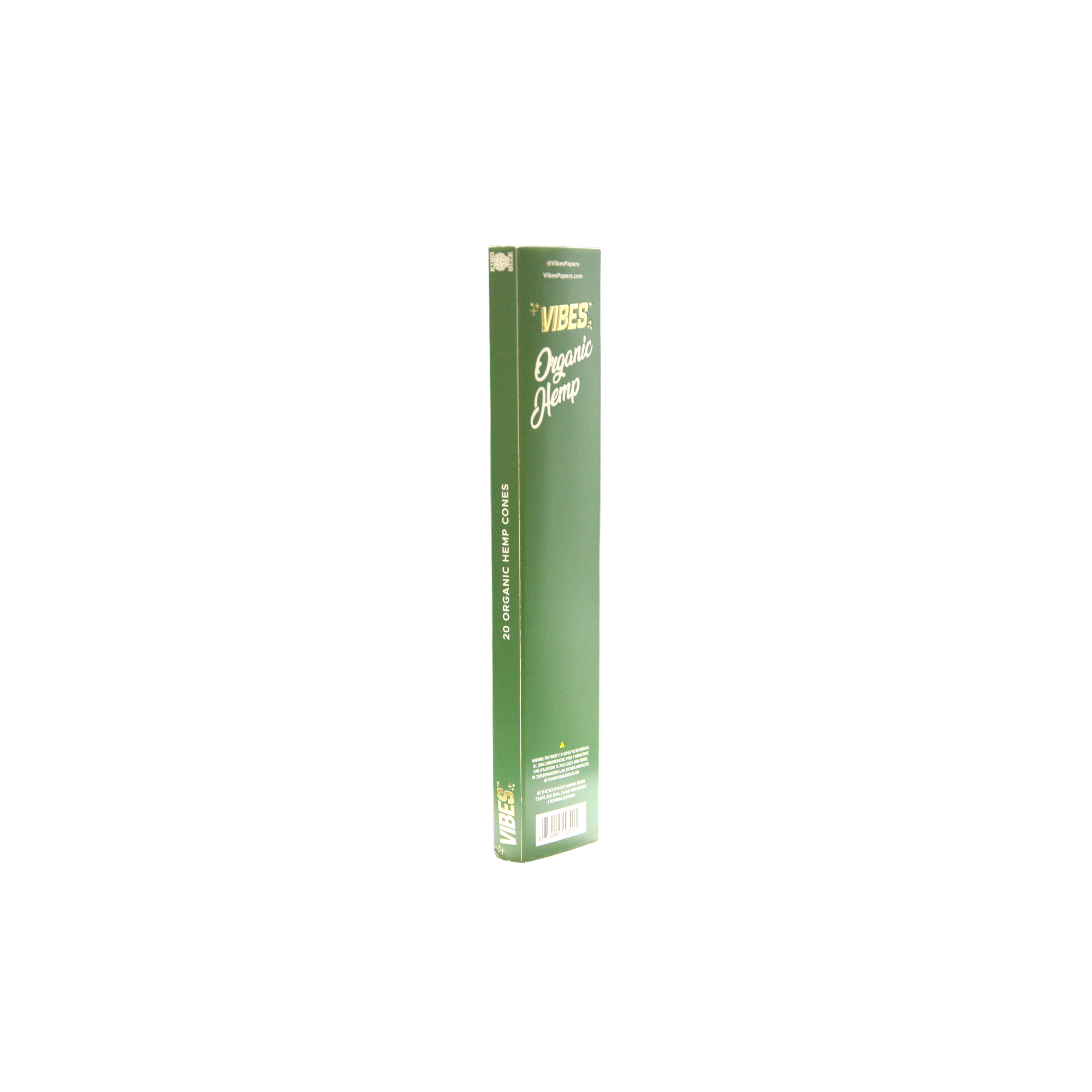Vibes Organic Hemp Cones - King Size / 20 Pack