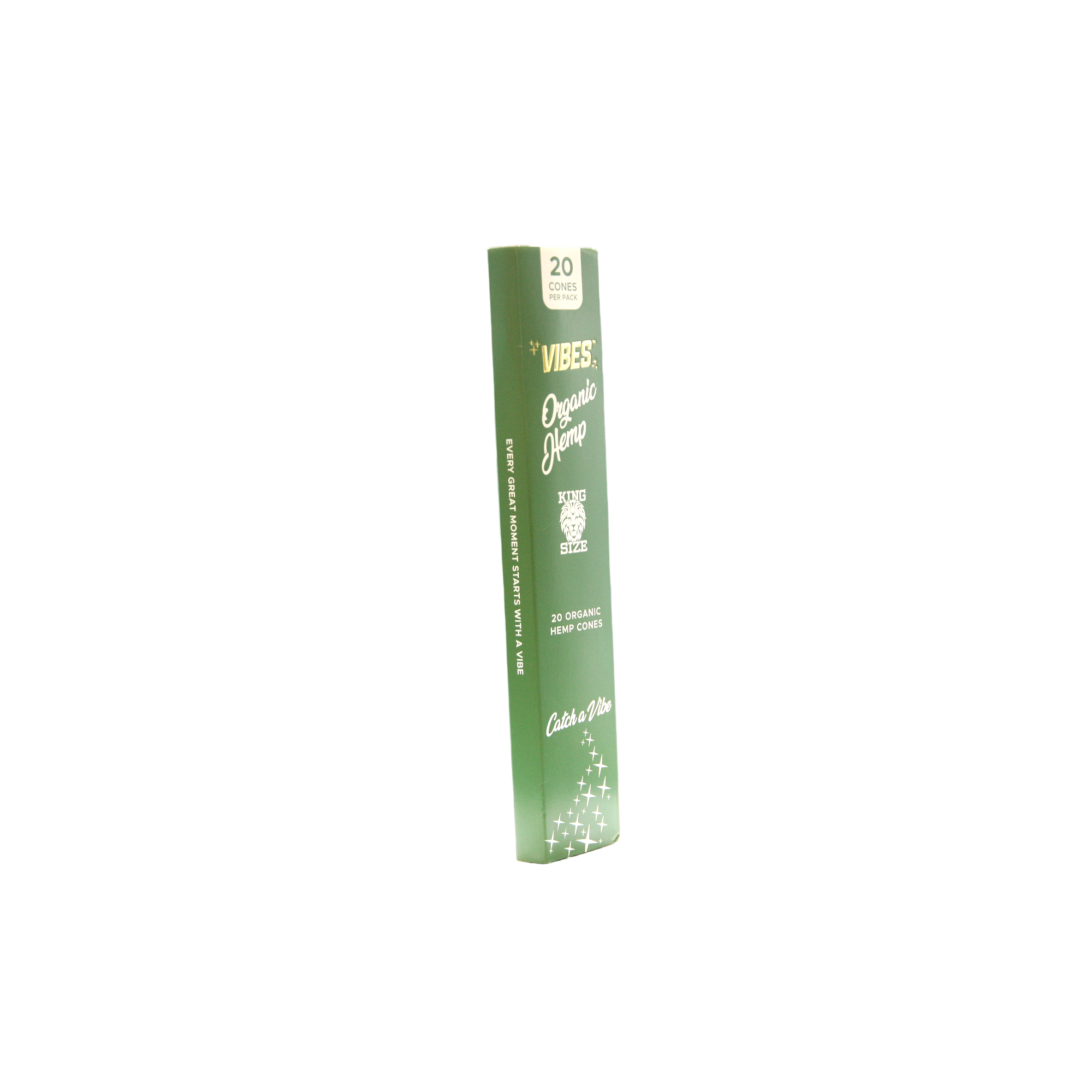 Vibes Organic Hemp Cones - King Size / 20 Pack