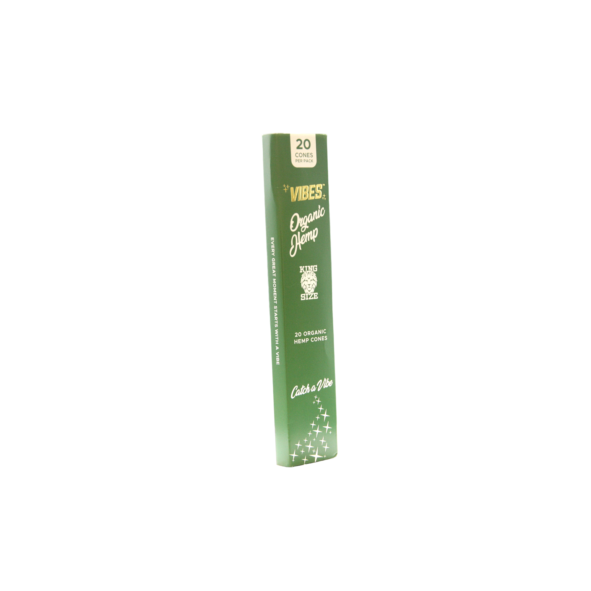 Vibes Organic Hemp Cones - King Size / 20 Pack