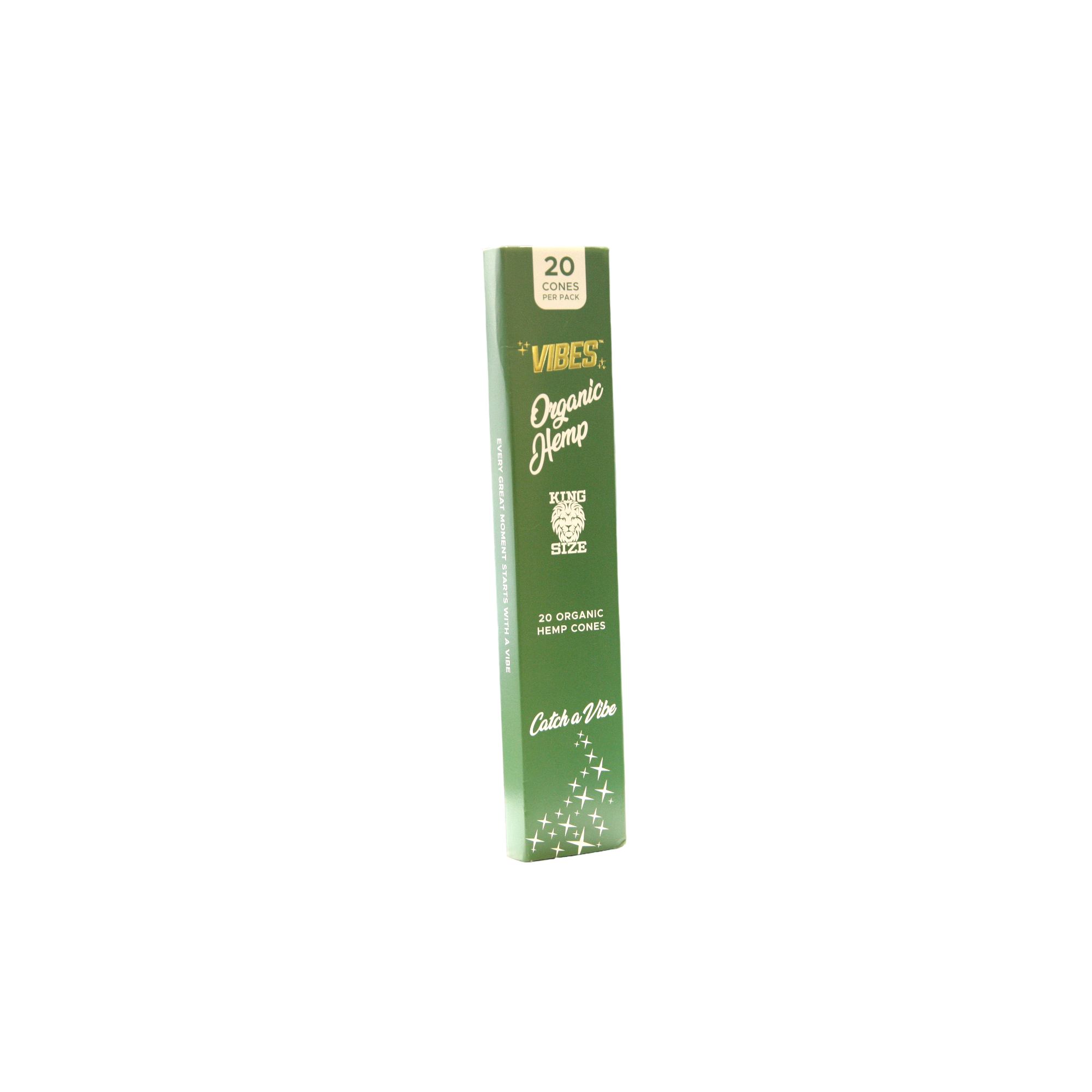 Vibes Organic Hemp Cones - King Size / 20 Pack