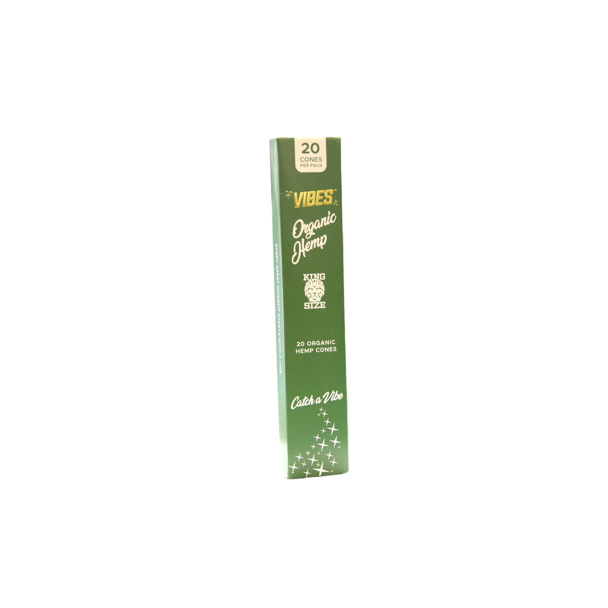 Vibes Organic Hemp Cones - King Size / 20 Pack
