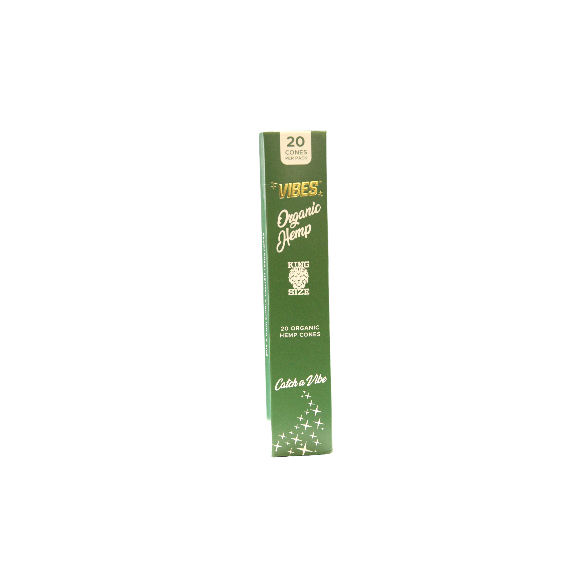 Vibes Organic Hemp Cones - King Size / 20 Pack