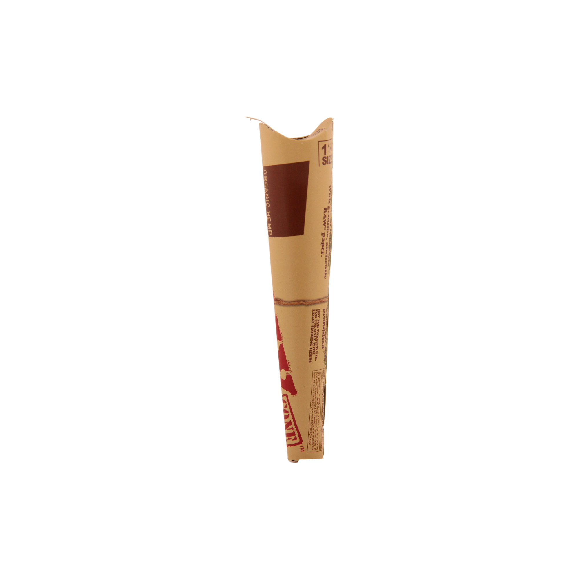 Raw Organic Hemp Cones 3pk - King Size