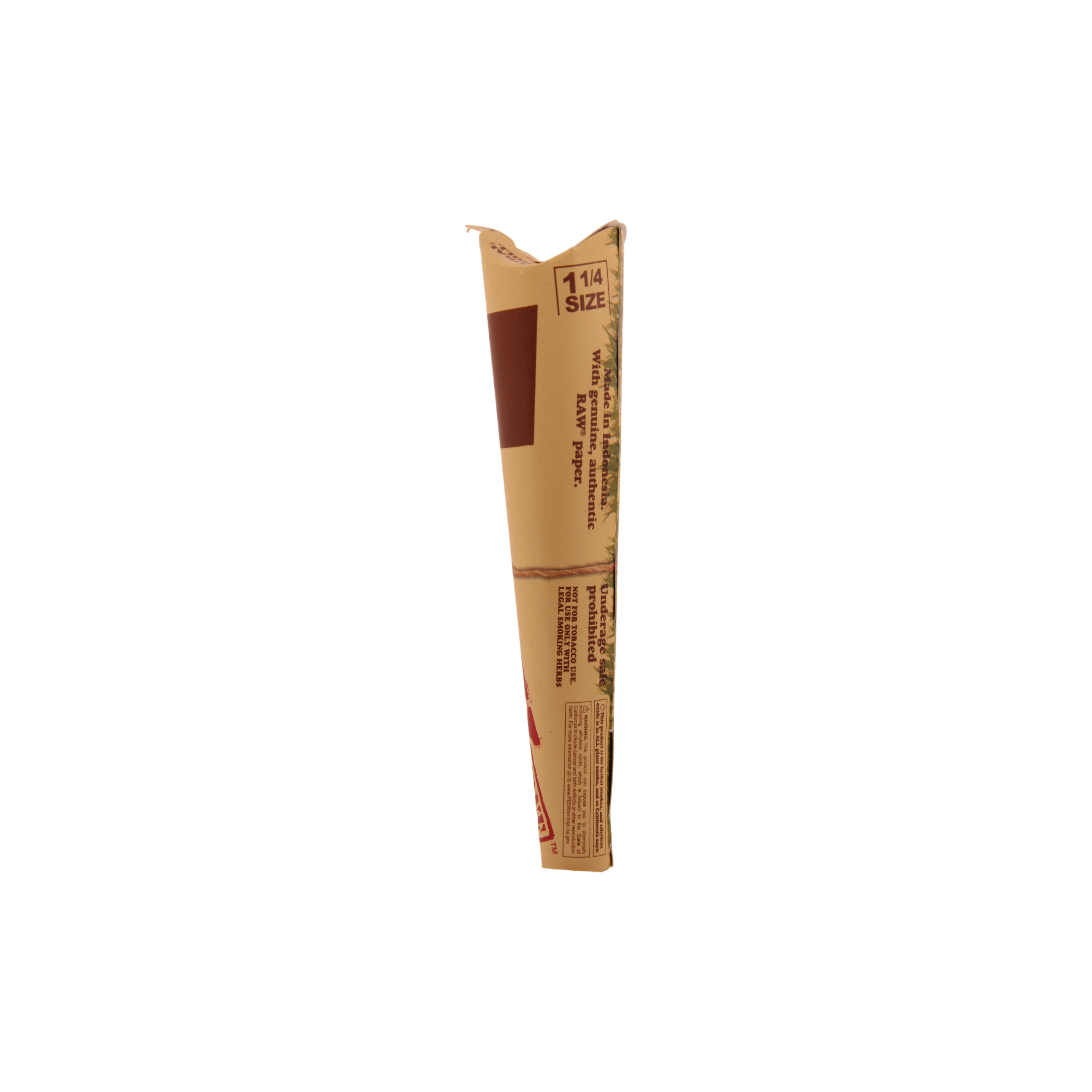Raw Organic Hemp Cones 3pk - King Size