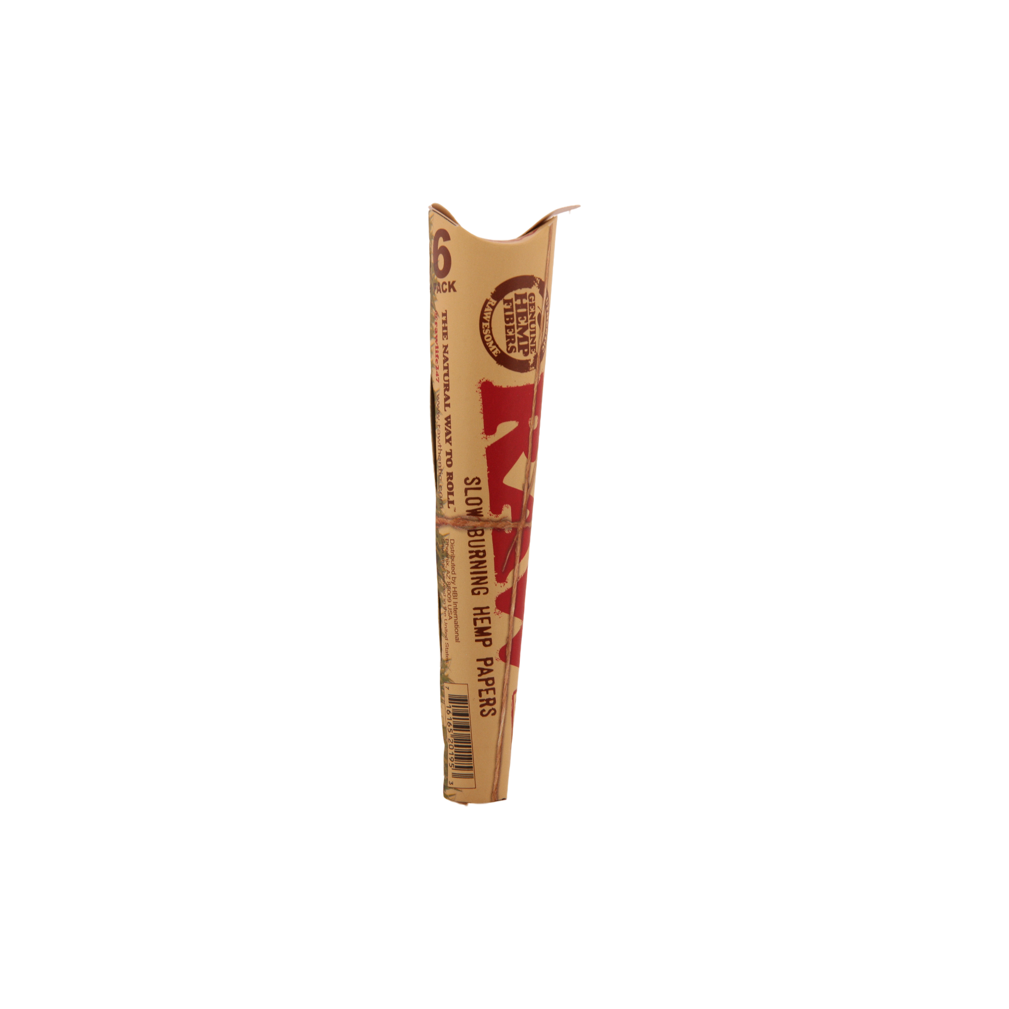 Raw Organic Hemp Cones 3pk - King Size