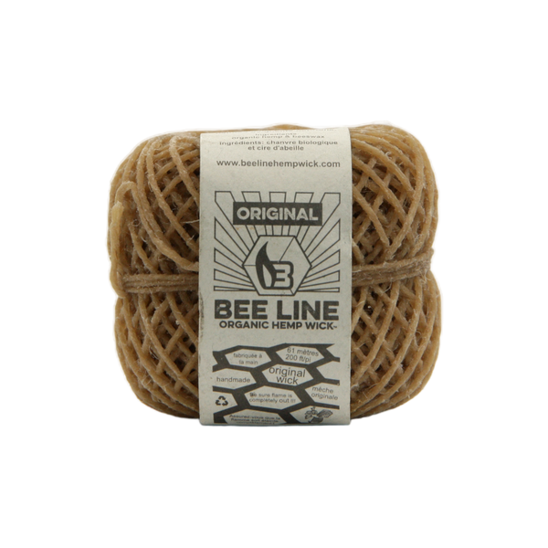 Bee Line Hemp Wick - 200 ft