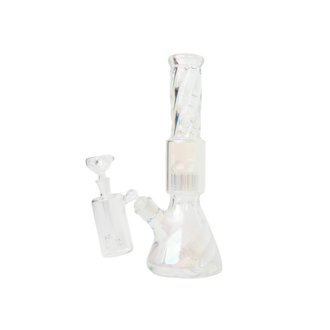 Iridescent Tree Perc Beaker and Ashcatcher Bundle