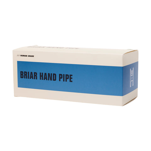 Briar Hand Pipe- Human Grade