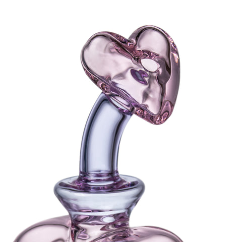 “Heart to Heart” Mini Dab Rig - MJ Arsenal