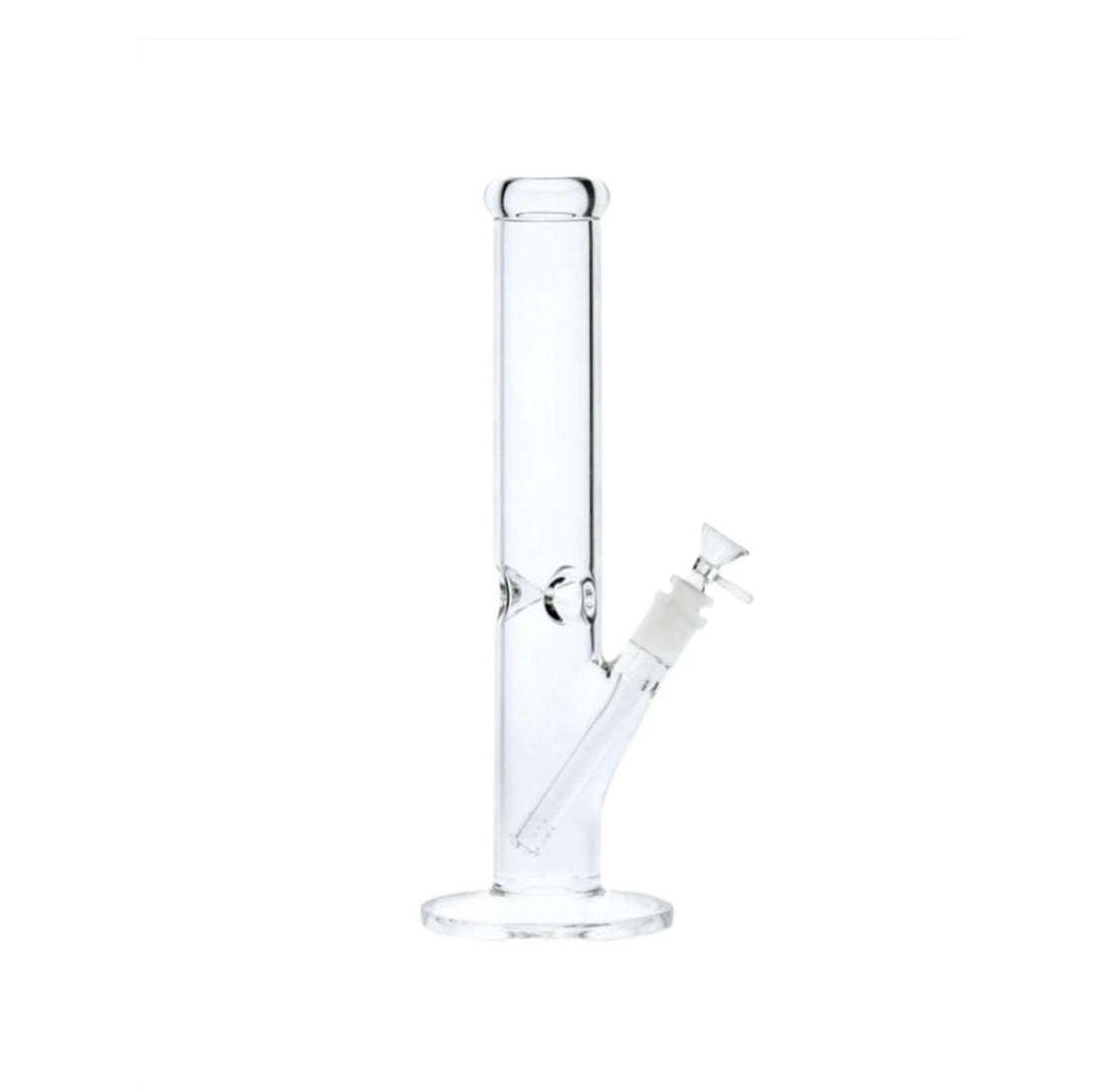 Straight Tube Bong - 14&quot; / Clear