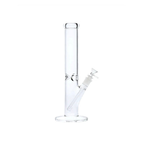 Straight Tube Bong - 12" / Clear