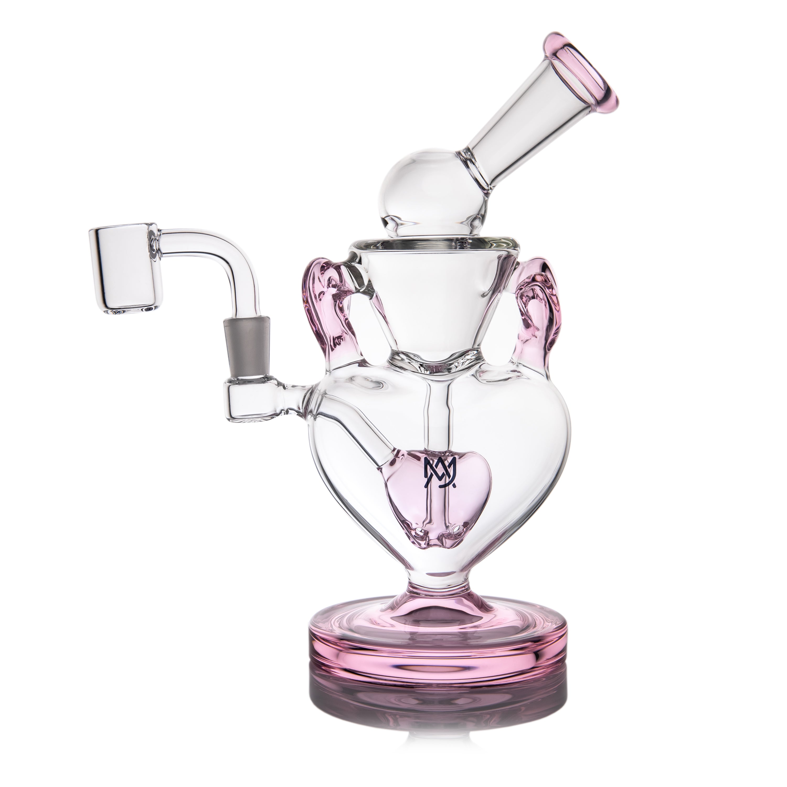 Melting Hearts Mini Dab Rig - MJ Arsenal