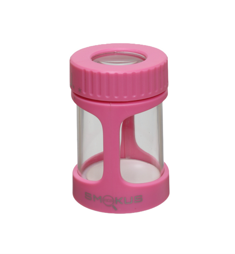 Smokus Focus Stash Jar - Pink