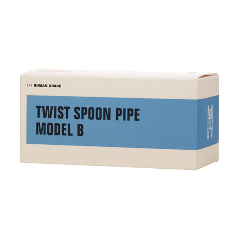 Human Grade Twist Spoon Pipe B