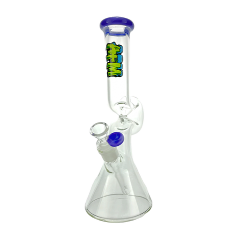 12" Beaker Wave - AFM Glass
