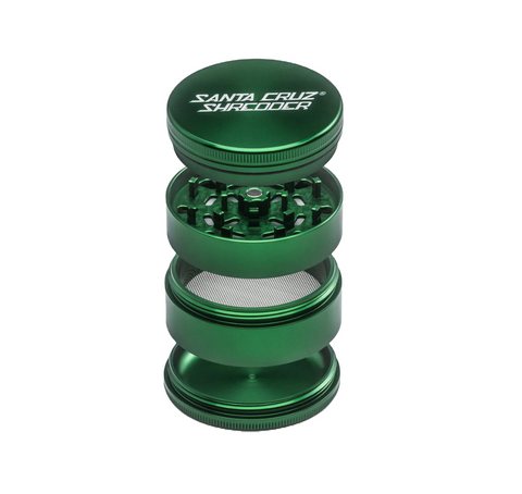 Santa Cruz Shredder - Aluminum 4 Piece Large Grinder