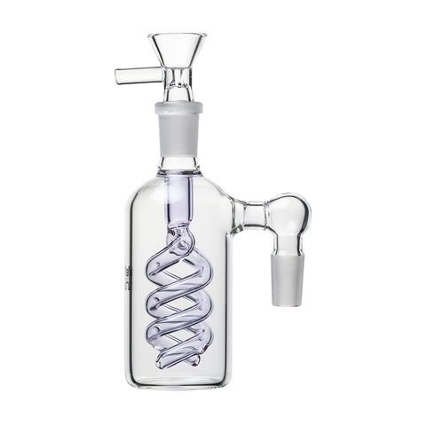 The Spiral Ash Catcher 14mm - Human Grade