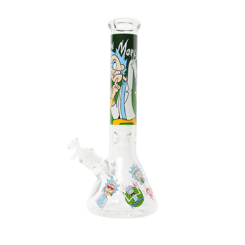 Rick and Morty Beaker Bong - 14”