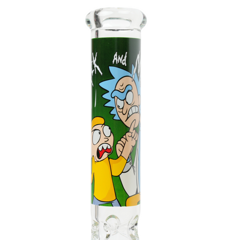 Rick and Morty Beaker Bong - 14”