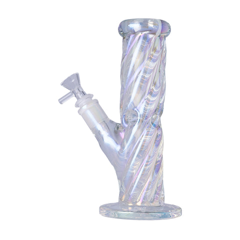 Twisted Iridescent Straight Tube - Human Grade