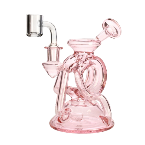 Colored Flat Top Recycler - 6”