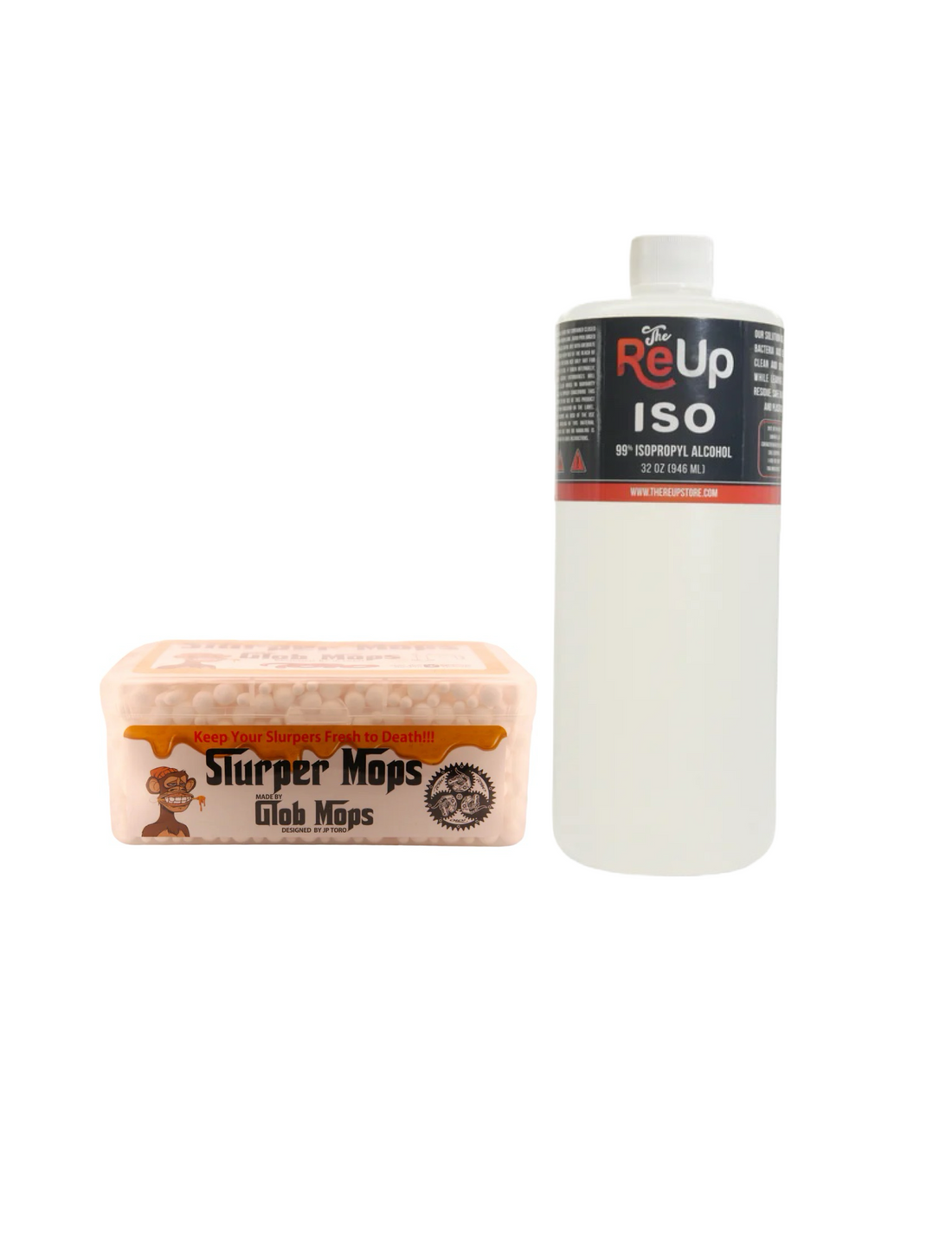 The Re Up 32oz ISO and Glob Mops Slurper Bundle