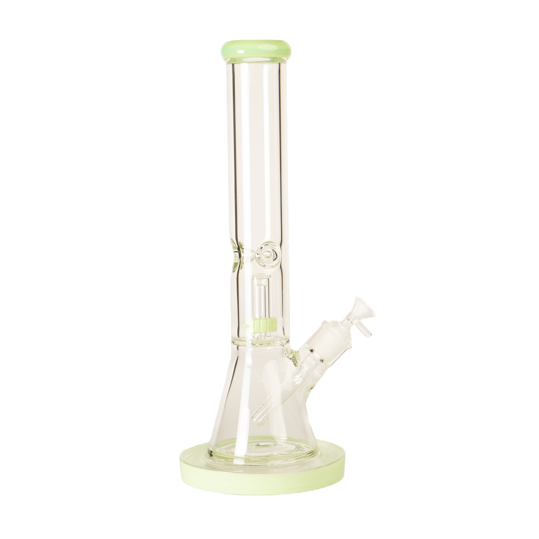 Beaker With Perc and Flat Base - 15”