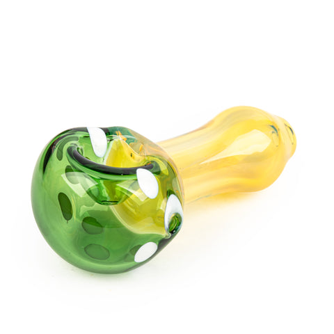 3" West Coast Mushroom - Red Eye Glass