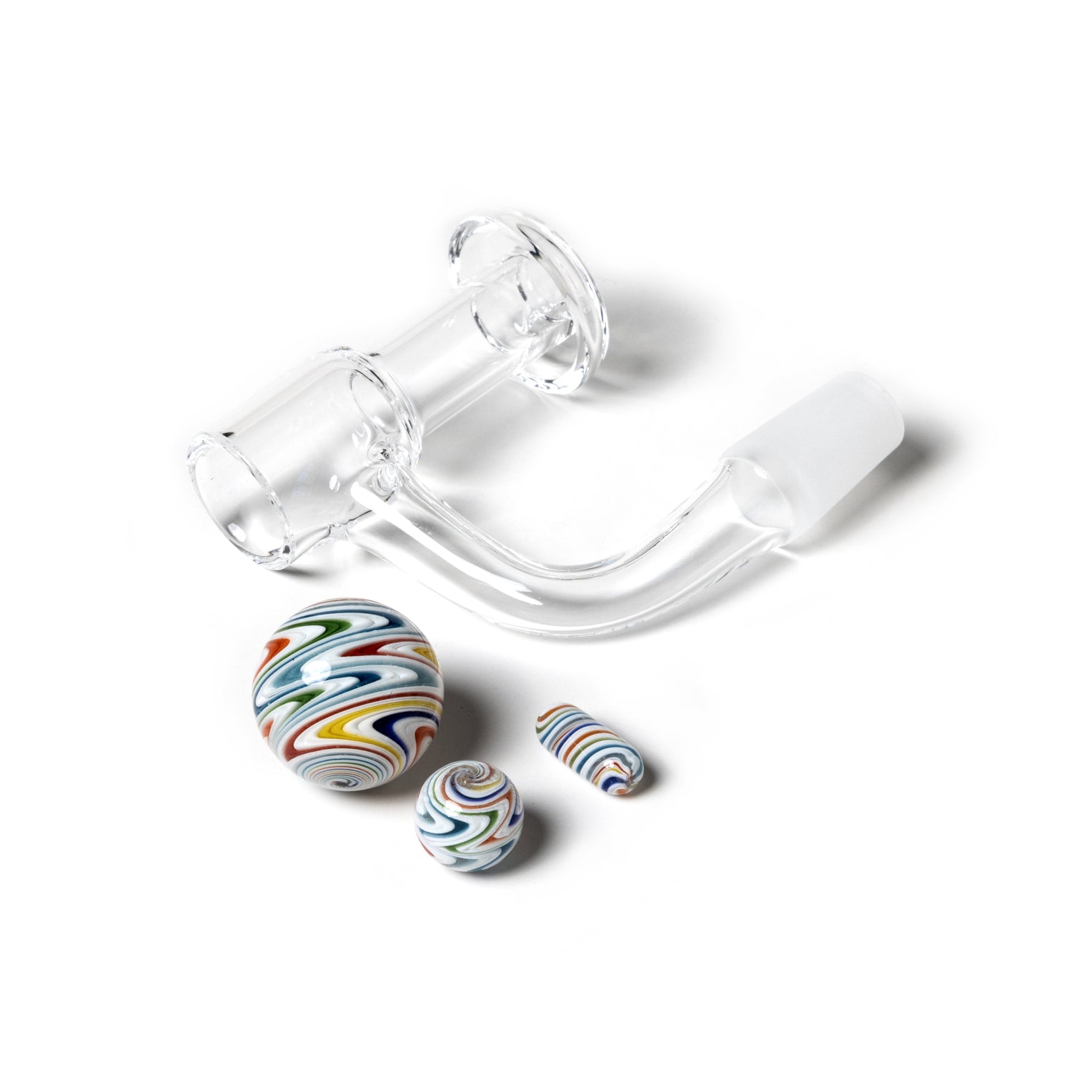 Wigwag Terp Slurper Quartz Banger And Terp Pill Set - 14mm / 90 Degree