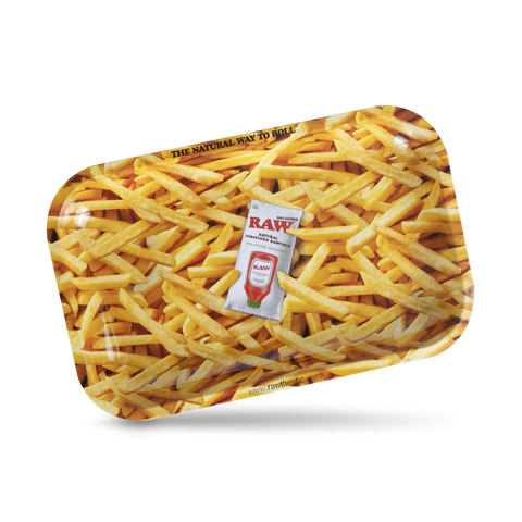 Raw Rolling Tray French Fries - Large