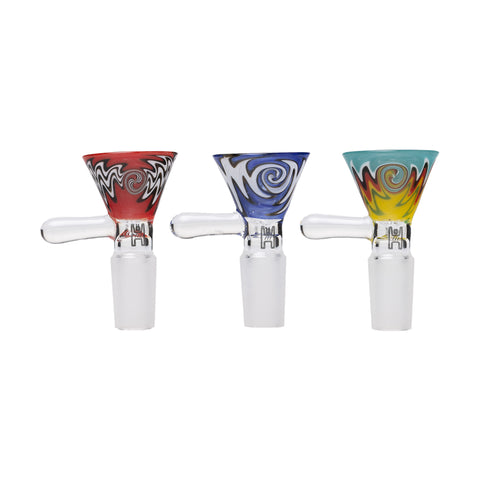 Wig Wag Bowl Clear Handle 3 Pack - Human Grade