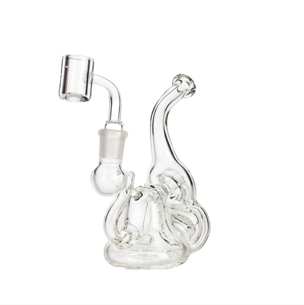 The Twisted Tornado Dab Rig w/Banger - 5”