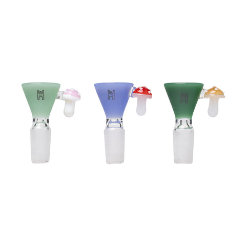 Shroom Handle Bowl 3 Pack 14mm - Human Grade